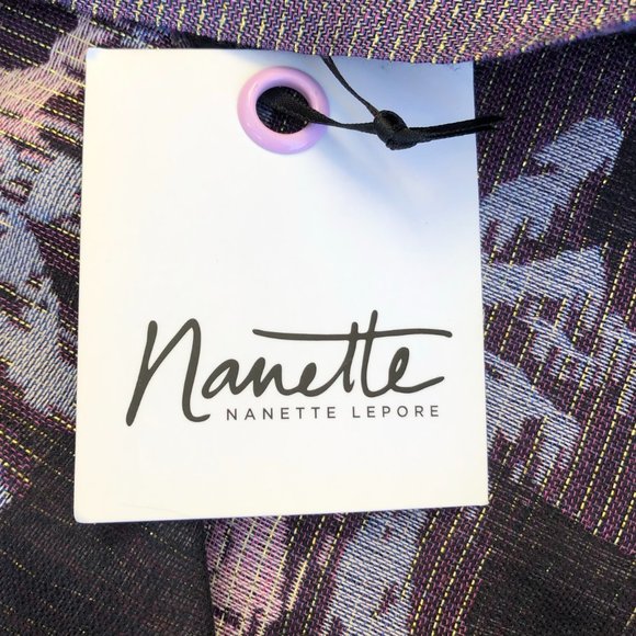 Nanette Lepore Floral Print Lightweight Scarf Wrap 78" x 57" - Picture 8 of 10